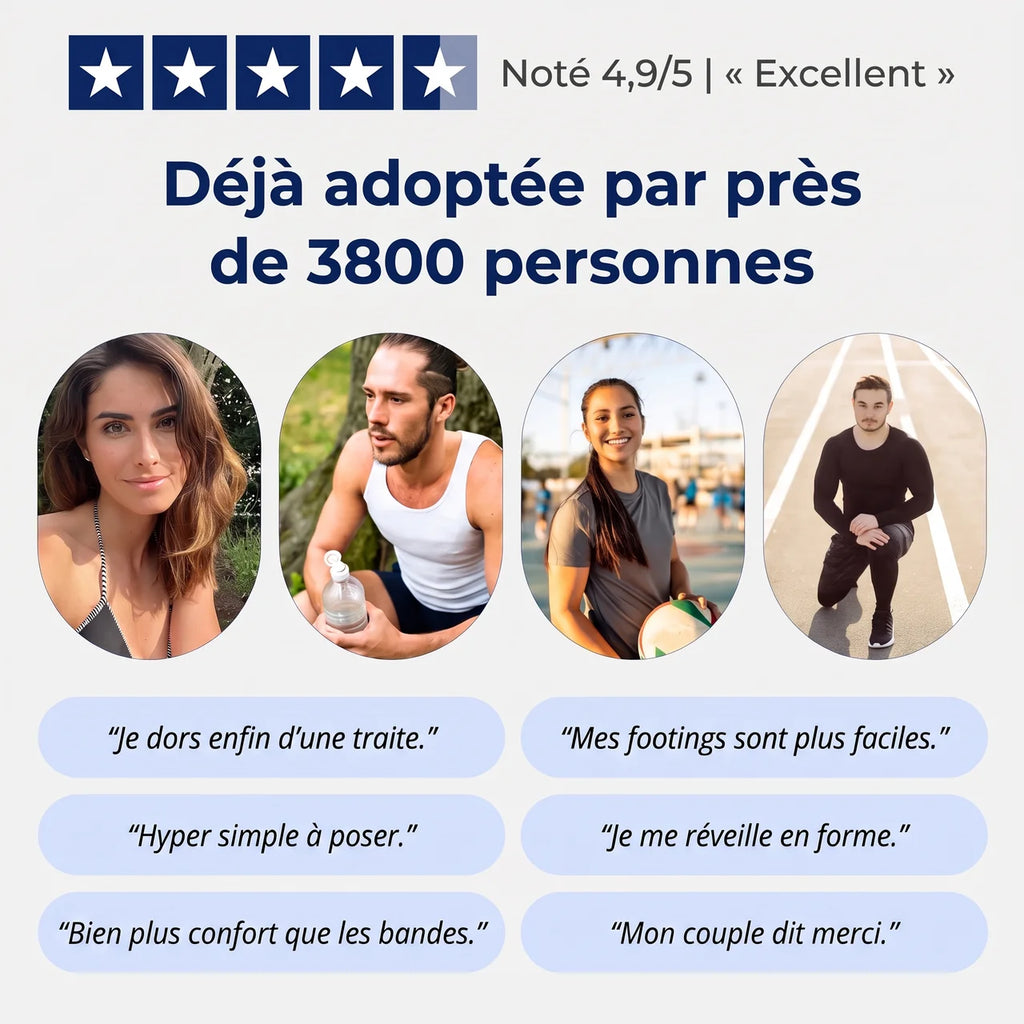 Bande nasale magnétique